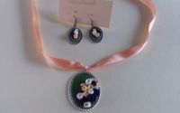 Set in polymer clay 