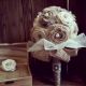 Buchet mireasa  rustic