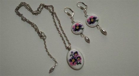 Summer Rose - set bijuterii romance