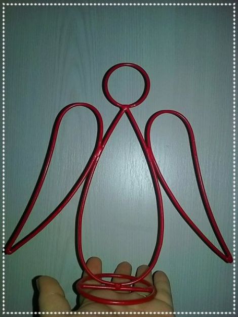 Deco ingeras rosu