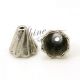 Capac argintiu antichizat 13x12mm
