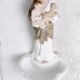 Statueta din ceramica cu Fecioara Maria cu Pruncul