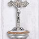 Crucifix din ceramica cu broz cu Isus