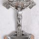 Crucifix din ceramica cu broz cu Isus