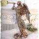 Statueta din ceramica cu broz cu ingeras 