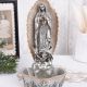 Statueta din ceramica cu bronz cu Fecioara Maria