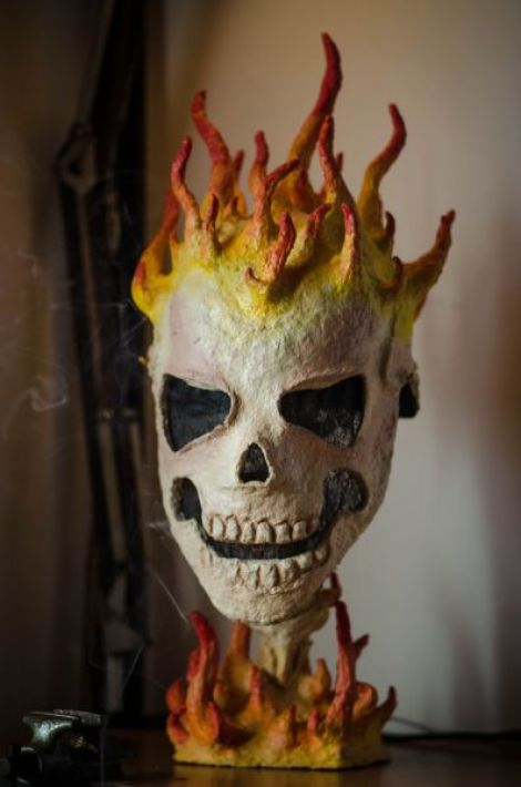 Veioza Ghostrider