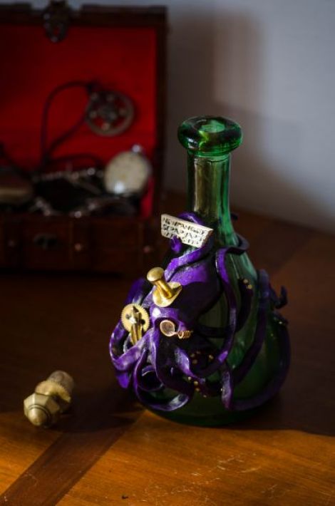 Caracatita steampunk