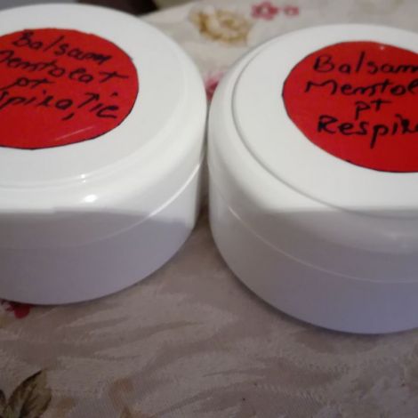 Balsam mentolat pt respiraie cu eucalipt