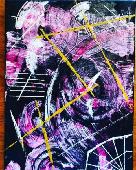 Tablouri acrilice - picturi originale Abstracte re