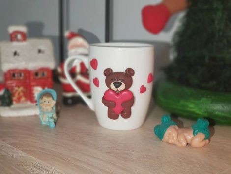 Cana personalizata - fimo