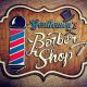Placheta 3D "Barber Shop" din lemn 