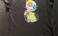 Tricou pictat manual