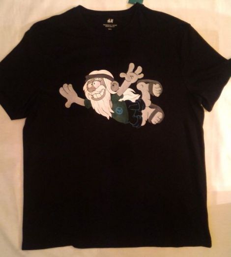 Tricou pictat manual