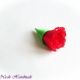 Garofita rosie - martisor floare handmade