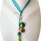 colier oriental cu margele lampwork 