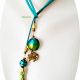 colier oriental cu margele lampwork 