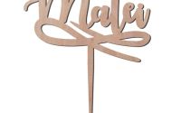 Topper Lemn Decor Tort 15x18 cm
