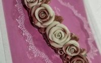 Accesoriu Par Floral Roz