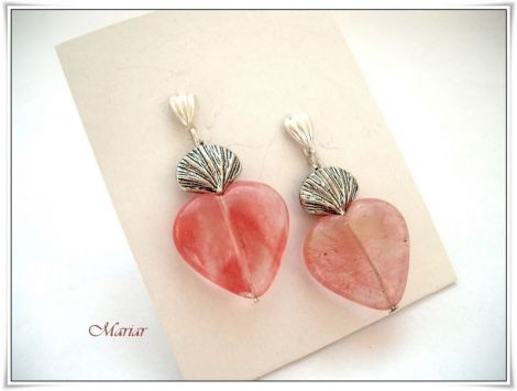 Cercei cuart watermelon