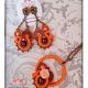 Set pandantiv si cercei soutache