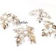 Capace margele in forma de floare AA064