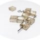Cristale fatetate electroplacate patrate bej CR067