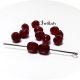Cristale Bohemia rosii Burgundy Red CR037