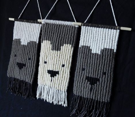 Wall hanging little bear
