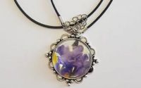 Pandantiv cabochon sticla