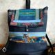 rucsac boem colaj denim  XL