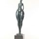 Nud mare - statueta din bronz pe soclu din marmura