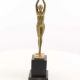 Dansatoare Art Deco - statueta din bronz 