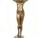 Nud mare - statueta din bronz pe soclu din marmura