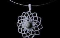 Colier macrame unicat.