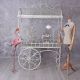 Candy Bar din fier forjat antik white