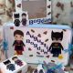 Set pentru mot cu Superman si Batman