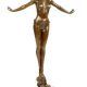 Doamna in bikini- statueta din bronz 