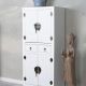 Cabinet exotic din lemn masiv alb