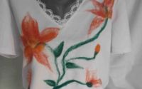Bluza alba de vara