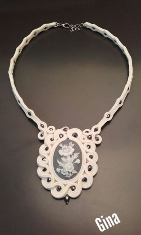Colier soutache S0075