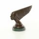 Cap de femeie Art Deco- statueta din bronz