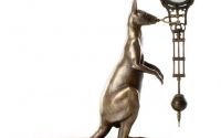 Ceas cu cangur din bronz