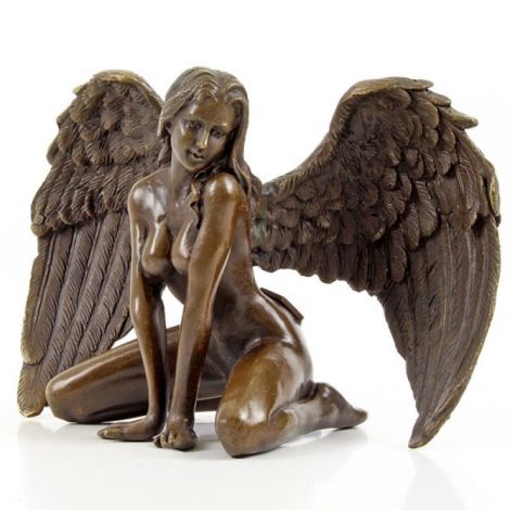 Ingeras - statueta erotica din bronz