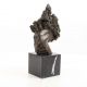 Calut stilizat - statueta din bronz pe soclu 