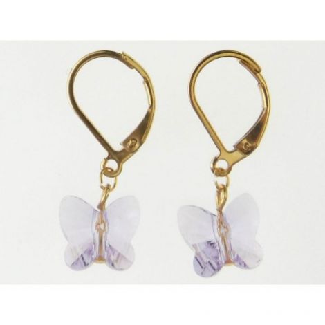 Cercei Swarovski Fluturas