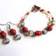 set coral si piatra lunii 