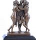 Trei Gratii- statueta din bronz