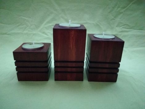 Set suporti lumanari Modern M