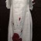 Rochie in+bbc pictata - Floare mac